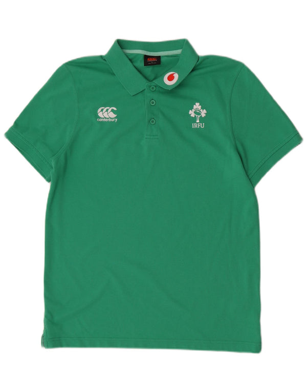 Canterbury Polo IRFU Homme Grand Vert Polyester