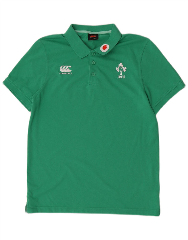Canterbury Polo IRFU Homme Grand Vert Polyester