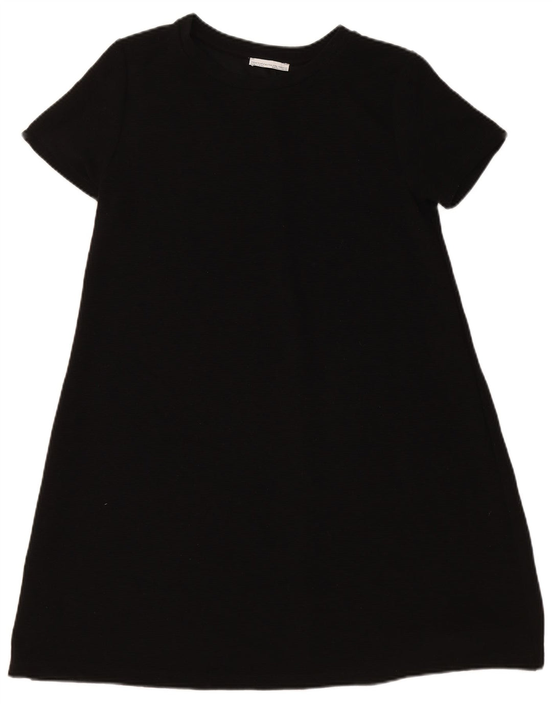 Zara Robe droite pour femme UK 44 Large Noir Polyester