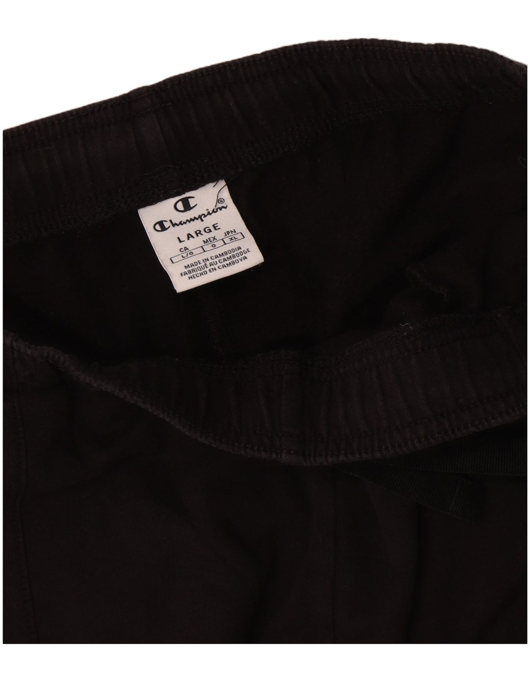Champion Pantalon de survêtement pour femme UK 14 Large Noir