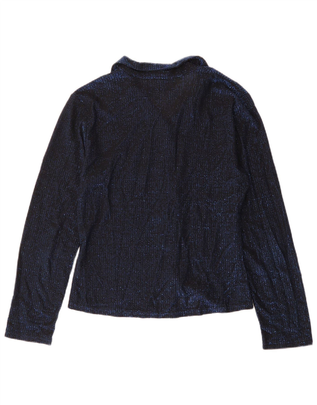 ORSAY Chemisier Chemisier UK 8 Small Bleu Marine Moucheté Élasthanne Femme