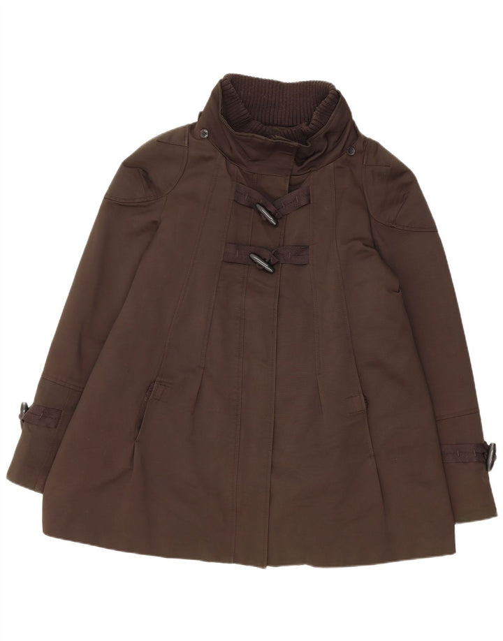 Zara Veste Duffle Femme UK 18 XL Marron