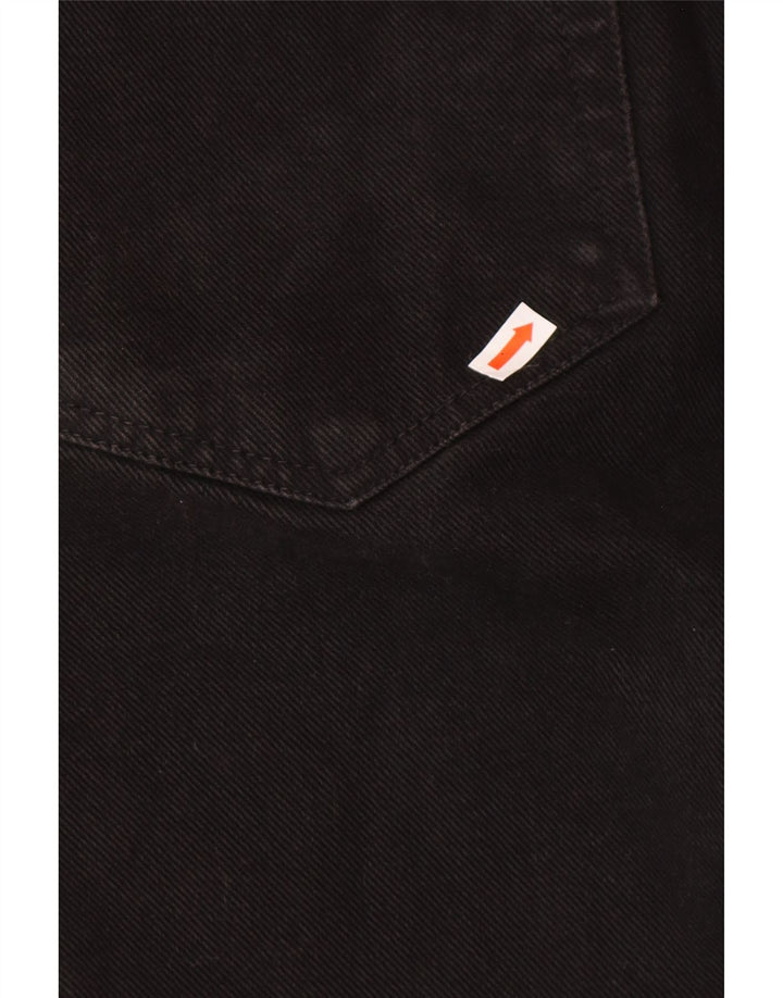 CALVIN KLEIN Jean Fuselé Femme W36 L34 Coton Noir