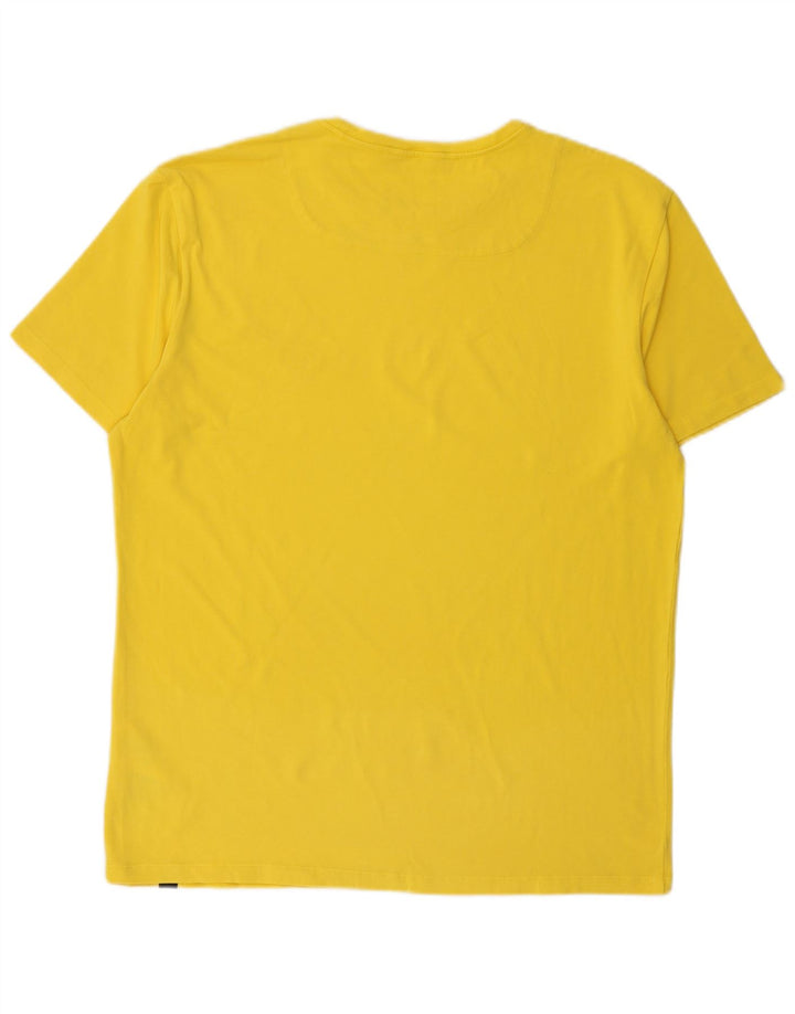 Gas T-Shirt Homme Top XL Jaune Coton