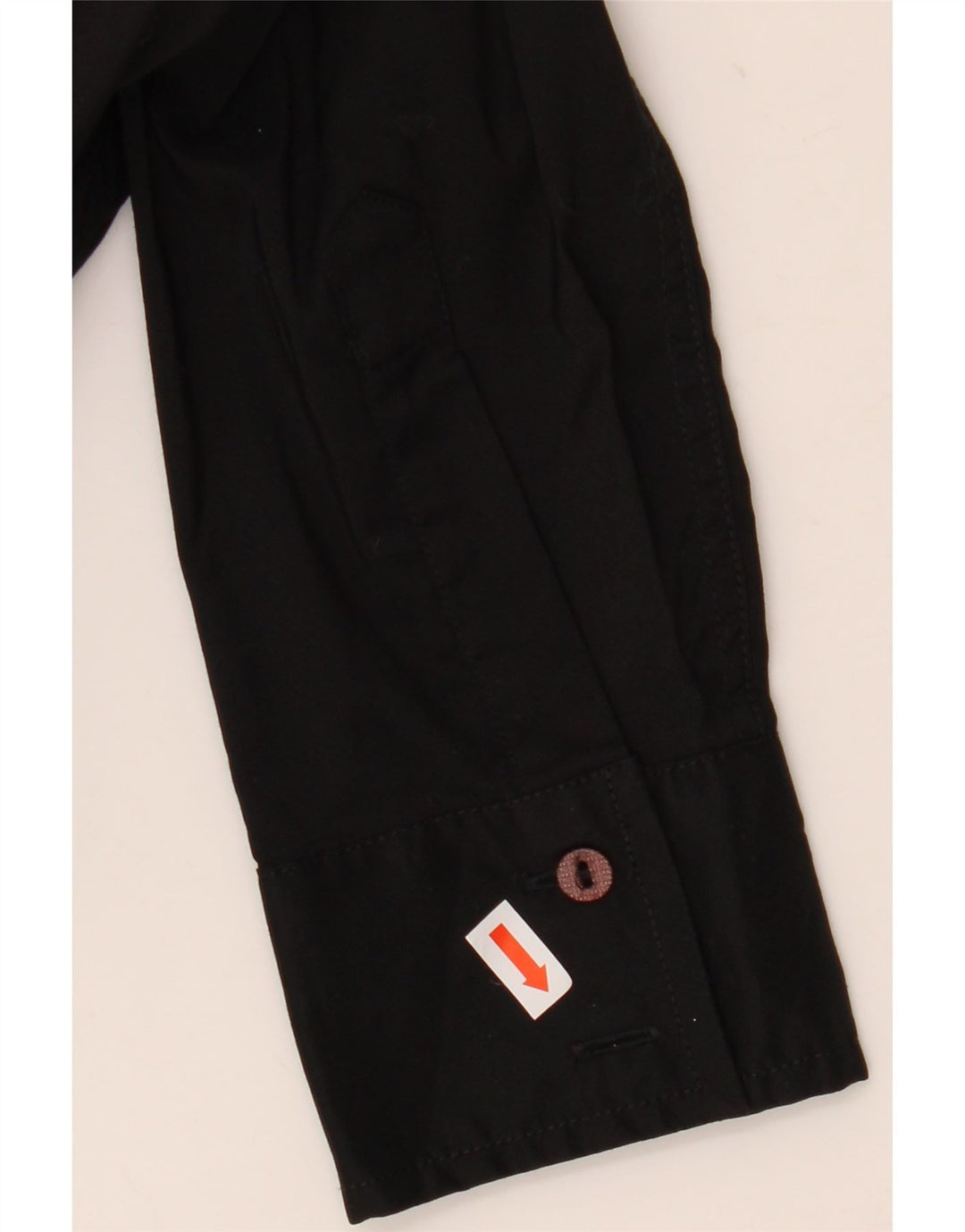 Trussardi Body à Manches Longues Femme UK 12 Coton Noir Moyen