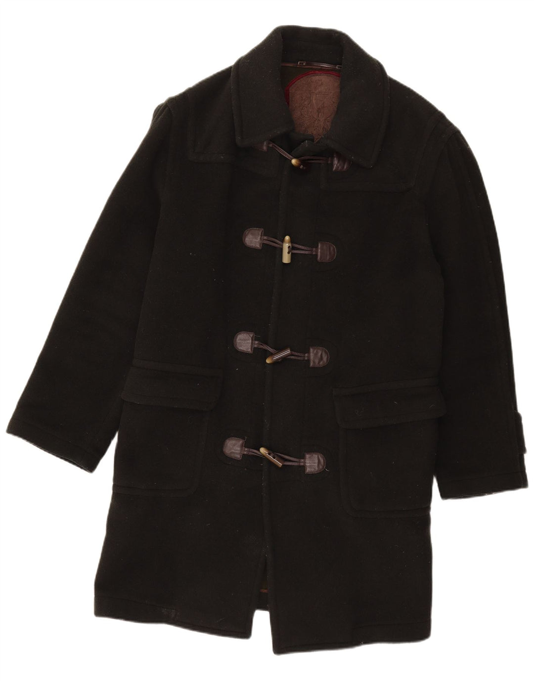 Rodrigo Duffle Coat Homme UK 44 2XL Laine Noir