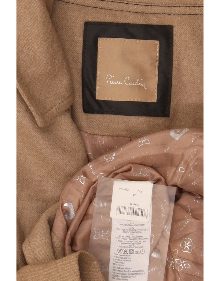 Pierre Cardin Trench Femme IT 42 Polyester Beige Moyen