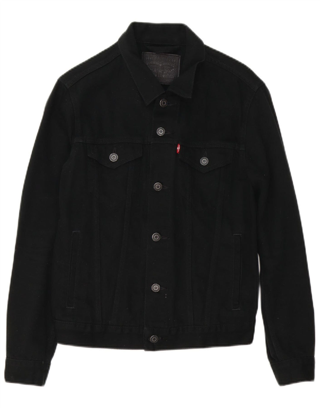 Levi's Veste en jean homme UK 36 Small Noir Coton
