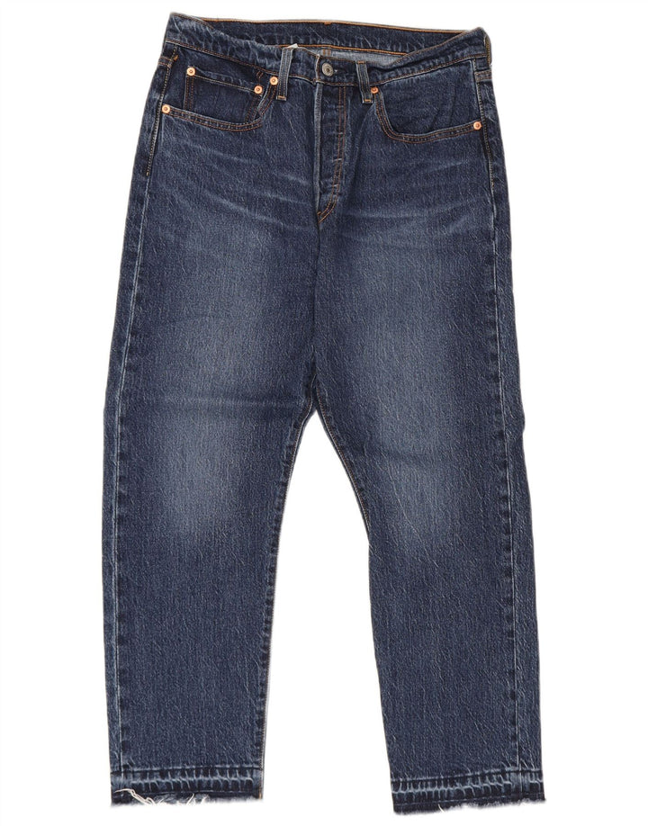 Levi's Jean 501 Cropped W30 L26 Homme Bleu Coton