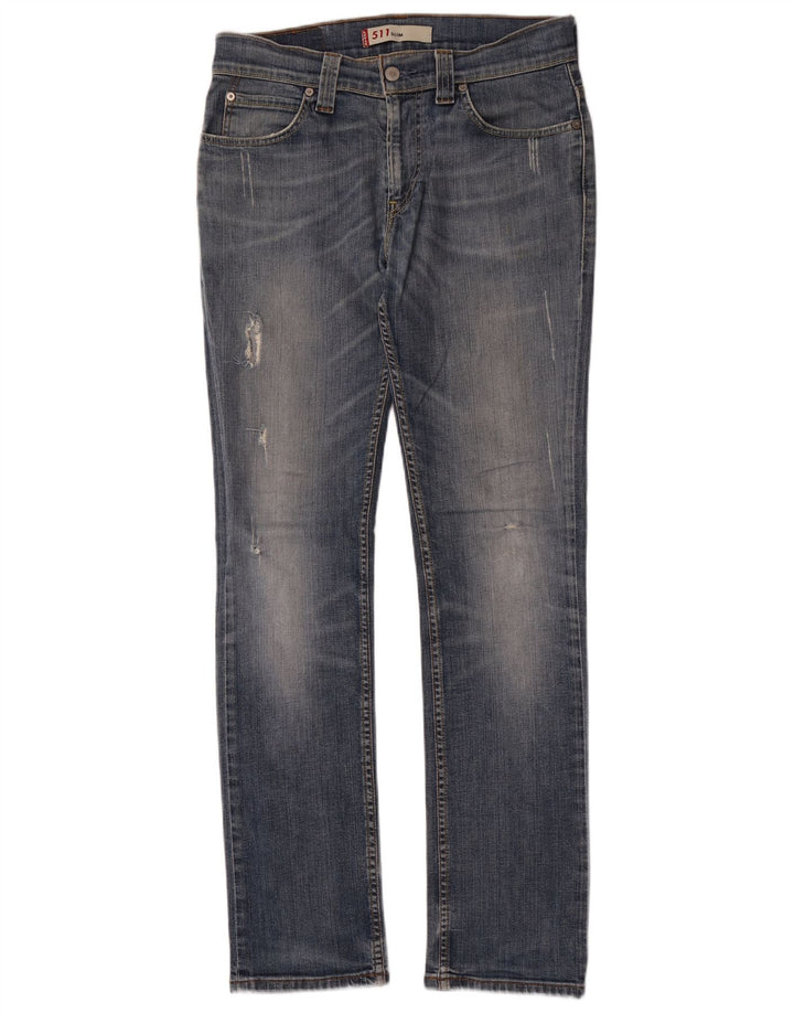 Levi's Jean Slim 511 Homme Bleu W33 L34