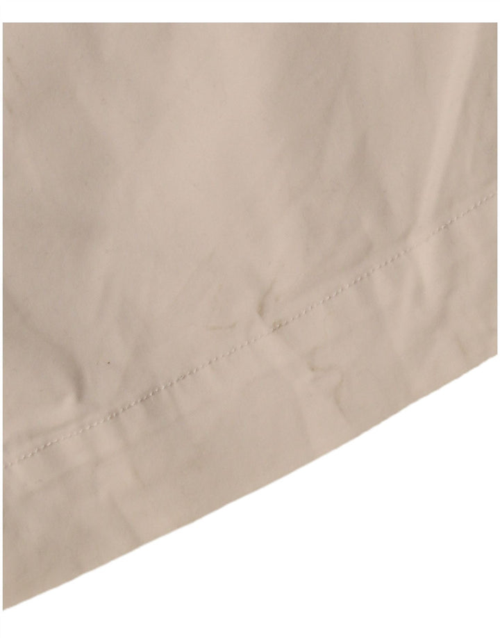 TOMMY HILFIGER Short Chino Femme W26 Petit Coton Blanc Cassé