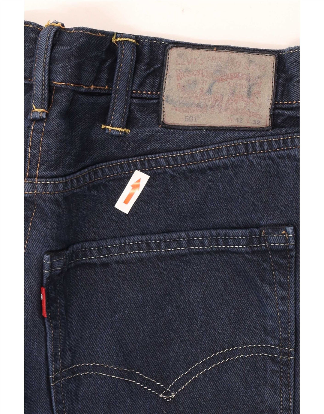 Levi's Jean Droit 501 Homme W42 L32 Bleu Marine
