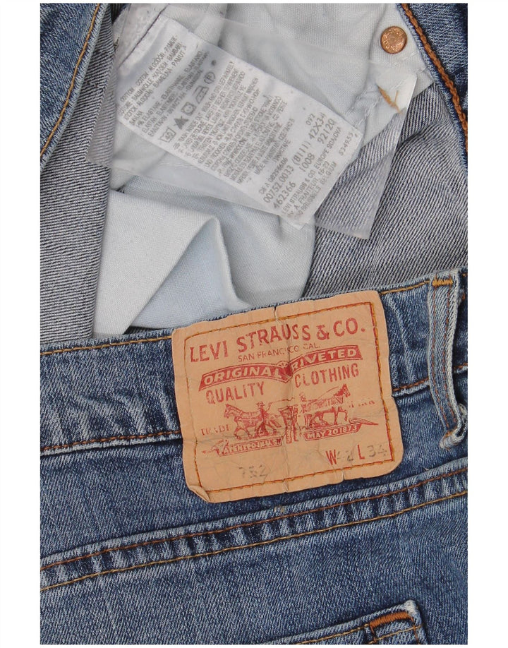 Levi's Jean Droit 752 Homme Bleu W42 L34 Coton