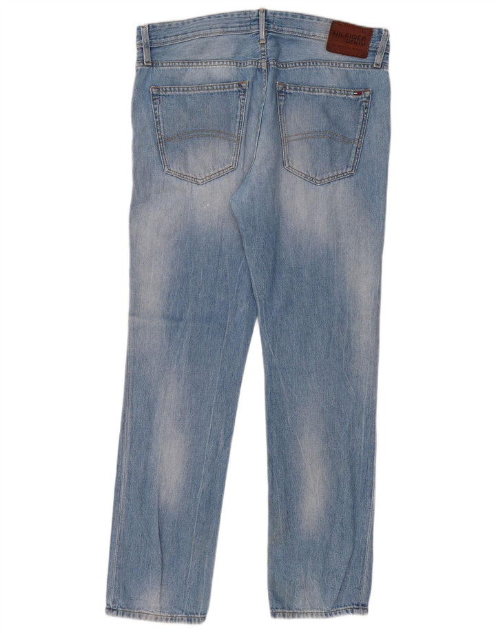 Tommy Hilfiger Jean Slim Homme W34 L32 Bleu Coton