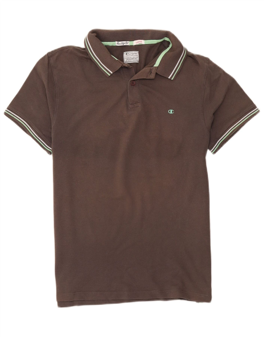 Champion Polo Heritage Fit Homme Grand Gris