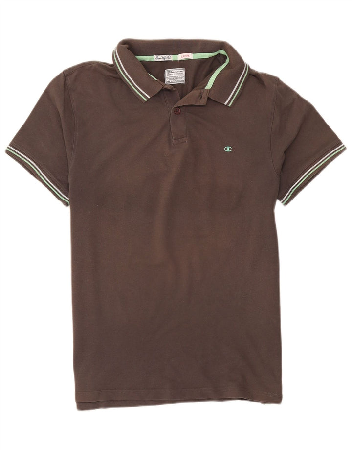 Champion Polo Heritage Fit Homme Grand Gris