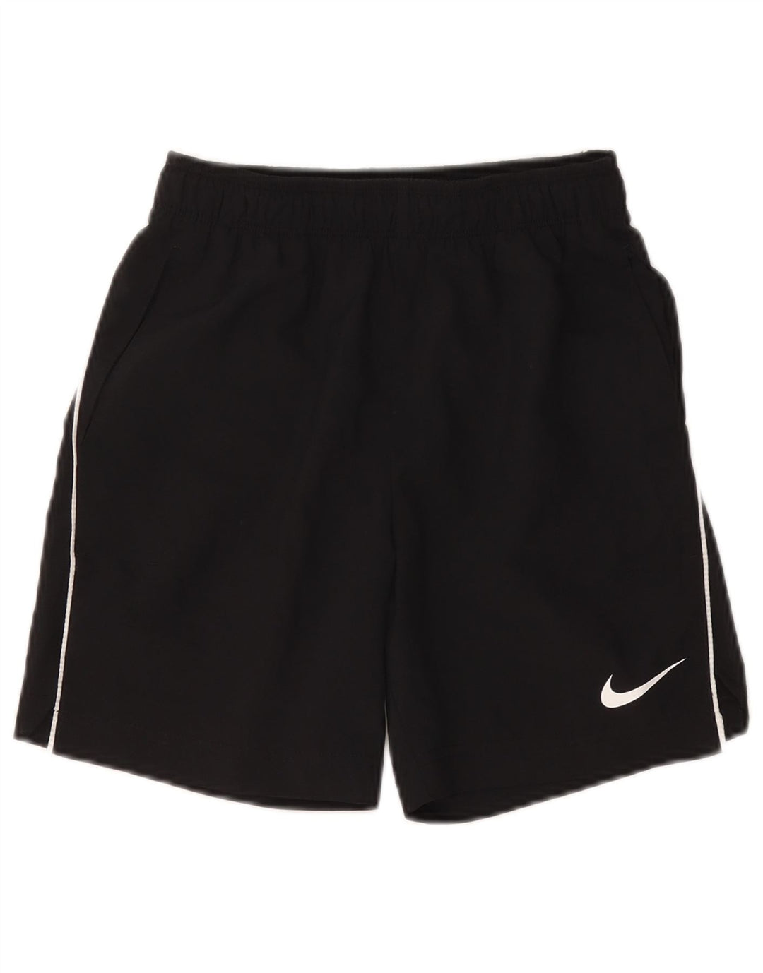 NIKE Short de sport Dri Fit garçon 10-11 ans Polyester noir moyen