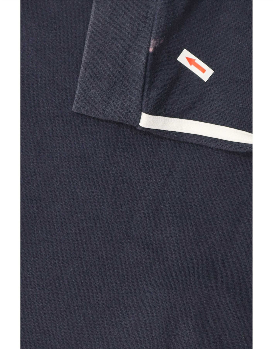 Adidas Veste de survêtement pour homme en coton bleu marine Taille L