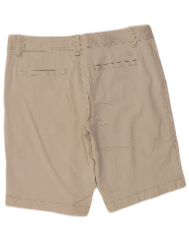 EDDIE BAUER Short Chino Femme US 6 Moyen W30 Coton Gris