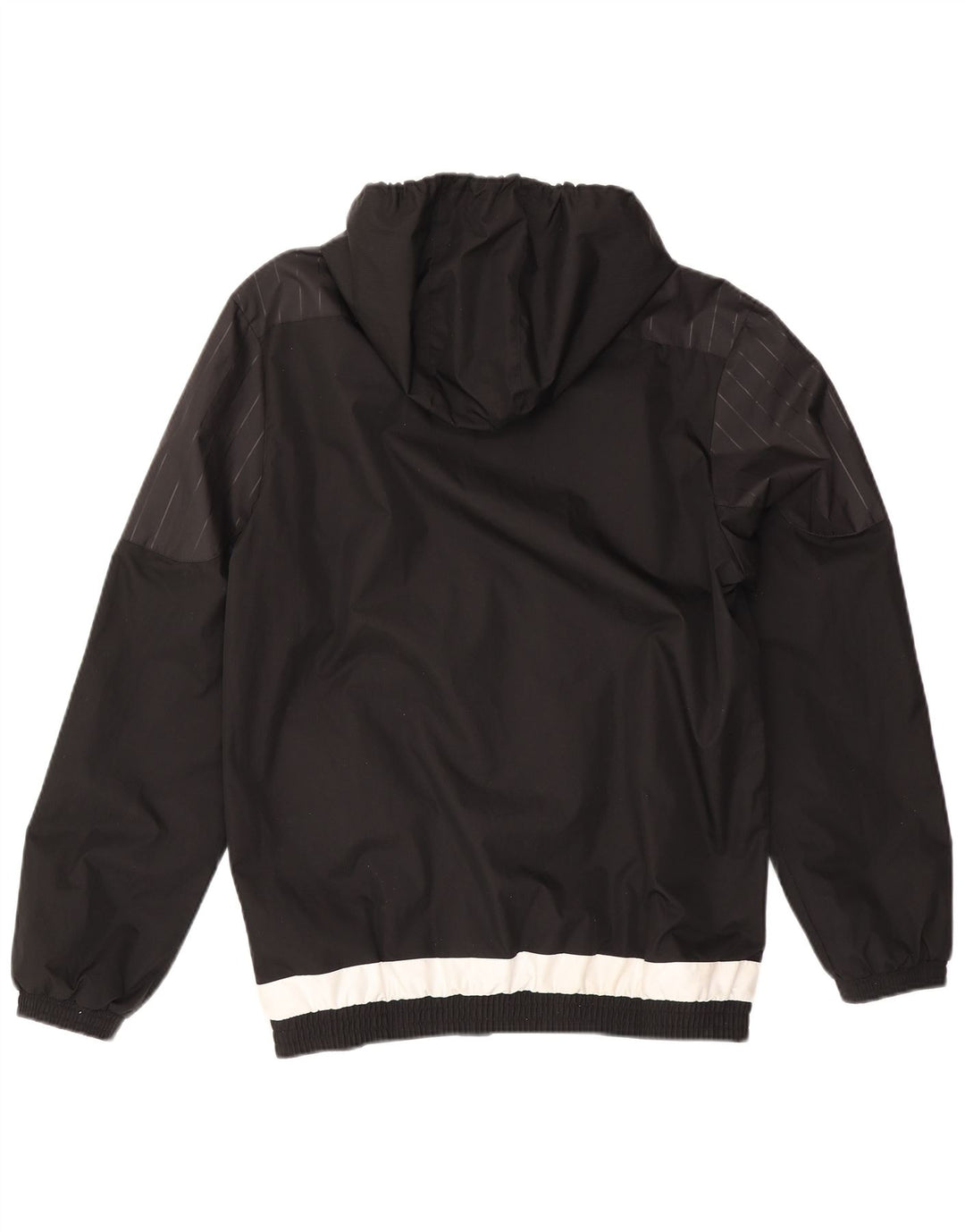ADIDAS Veste de survêtement à capuche pour homme Noir moyen Polyester colour block