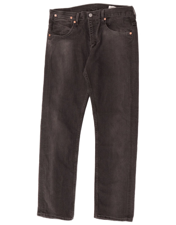Levi's Jean Droit 504 Homme W32 L34 Gris Coton