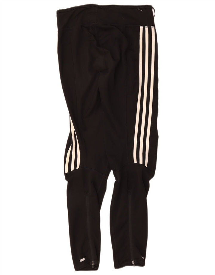 Adidas Femmes Response Leggings UK 10 Petit Noir Polyester Sports