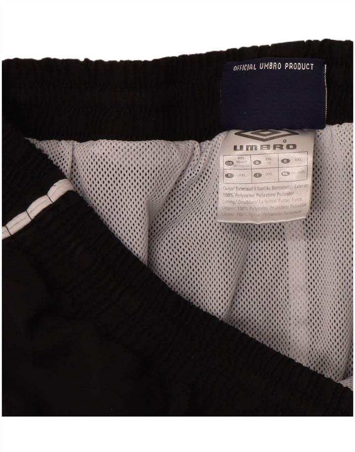 UMBRO Bermuda Sport Homme 2XL Noir Polyester