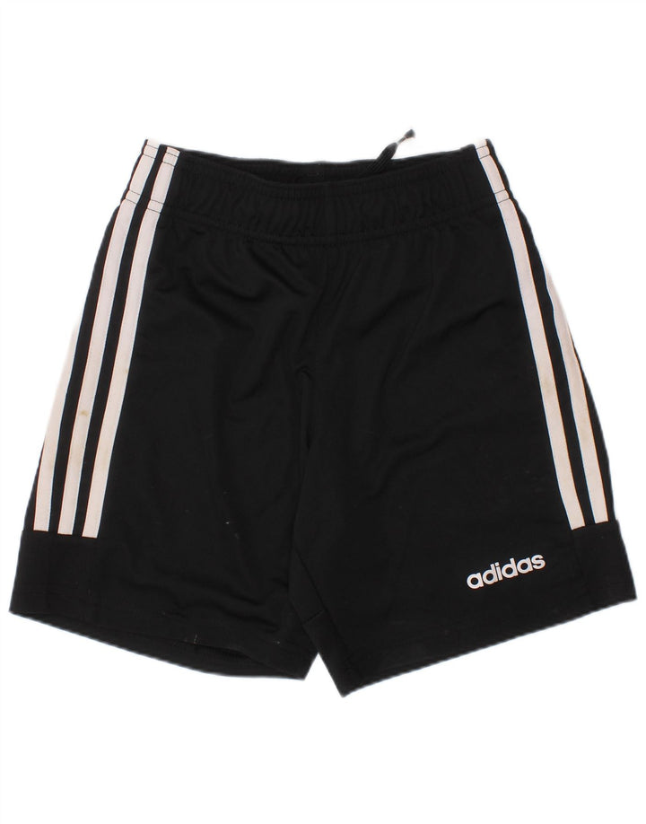 ADIDAS Short de sport Climalite Garçon 7-8 ans Noir Polyester