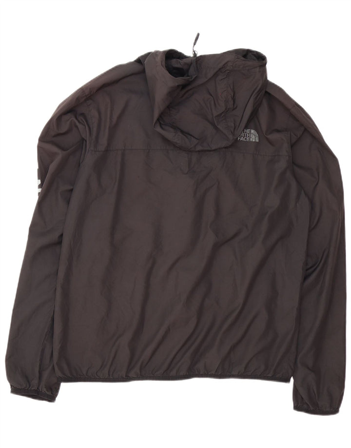 The North Face Veste de pluie à capuche graphique pour homme UK 38 Medium Noir Polyester