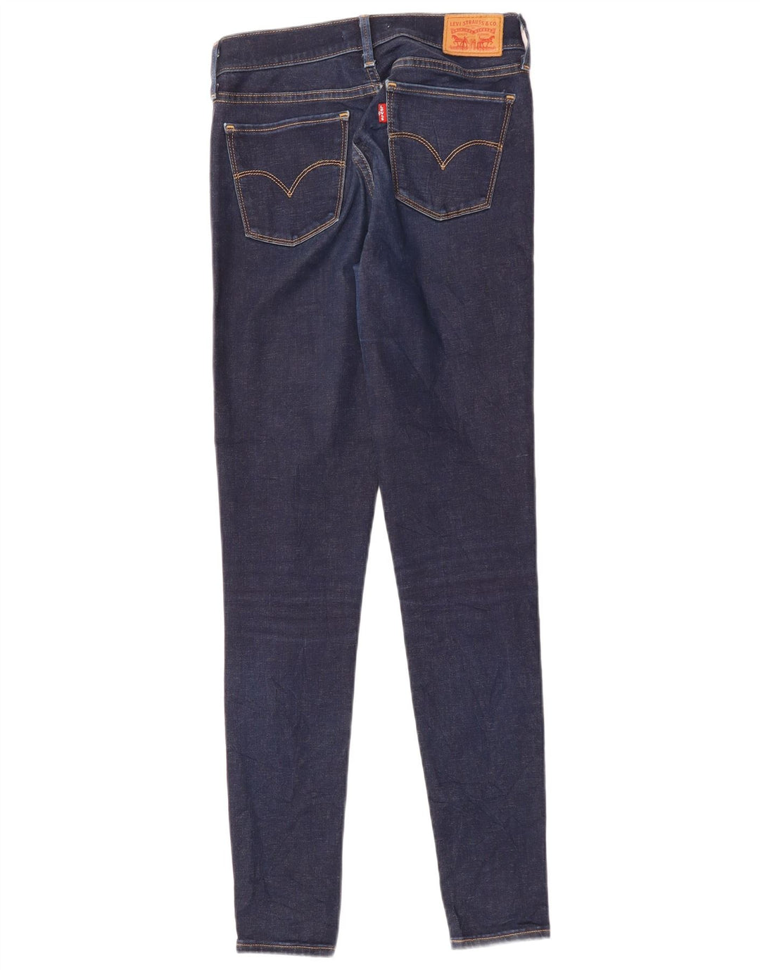 LEVI'S Jean 710 Super Skinny Femme W28 L30 Bleu Marine Coton