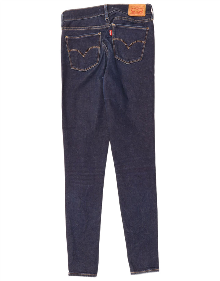 LEVI'S Jean 710 Super Skinny Femme W28 L30 Bleu Marine Coton