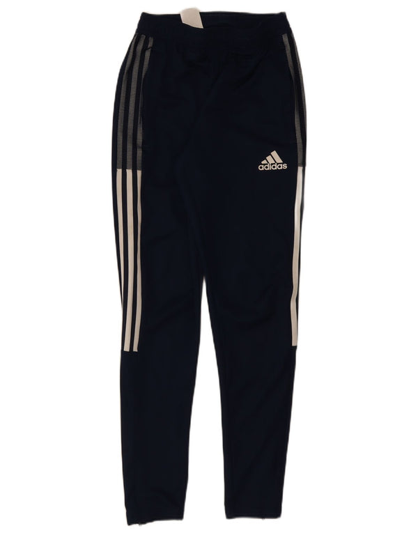 Adidas Pantalon de survêtement Aeroready pour homme XS Bleu marine Polyester