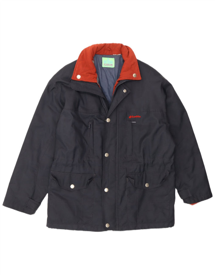 Lotto Veste coupe-vent pour homme UK 42 XL Bleu marine Polyamide