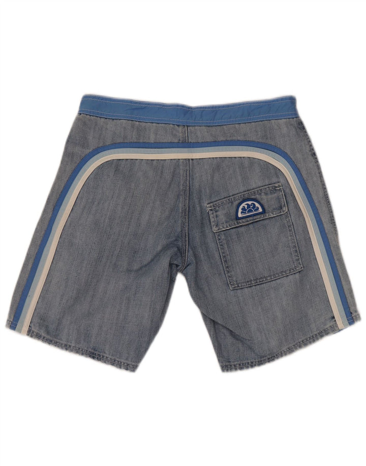 SUNDEK Short de Bain Homme Bleu Moyen Colorblock Coton