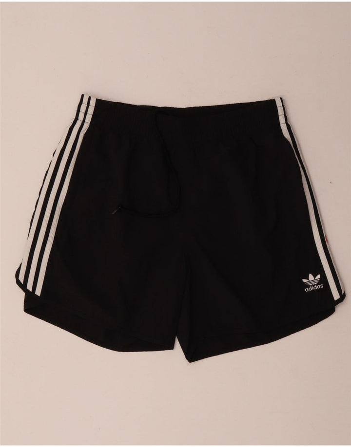 Adidas Short de sport pour homme en polyester noir moyen