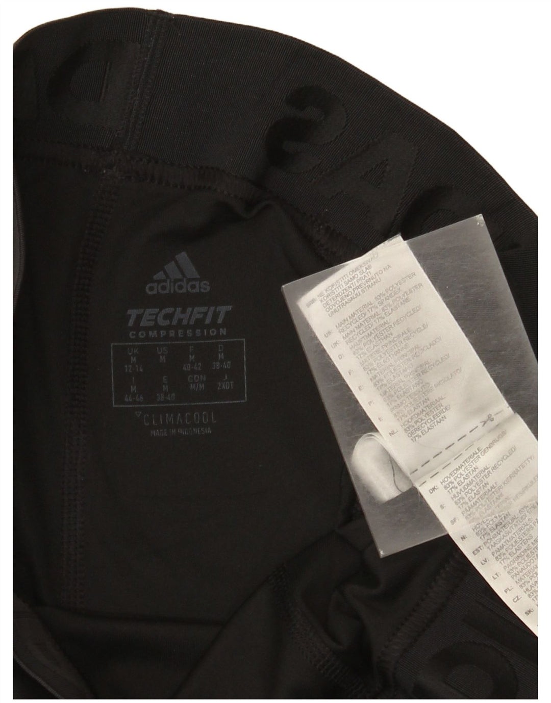 Adidas Legging Capri Climacool Graphic pour femme UK 12/14 Noir moyen