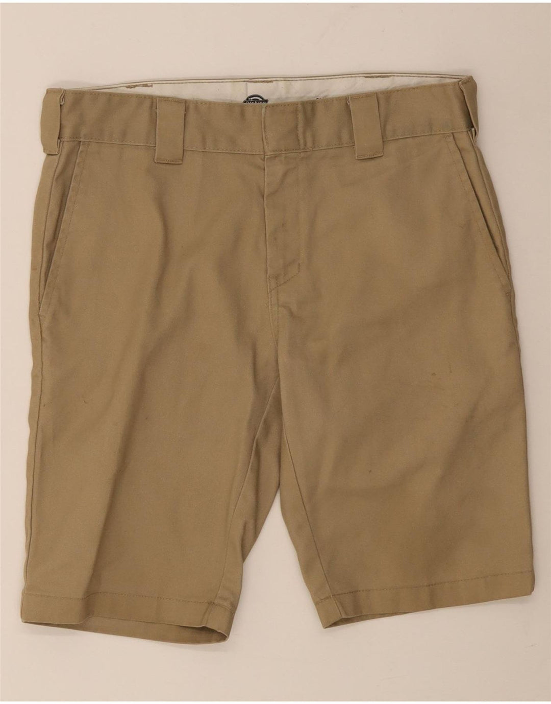 DICKIES Short Chino Slim Fit W32 Homme Beige Moyen Polyester