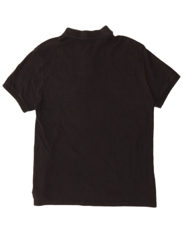 Polo Ralph Lauren Polo Slim Fit pour hommes en coton noir grand