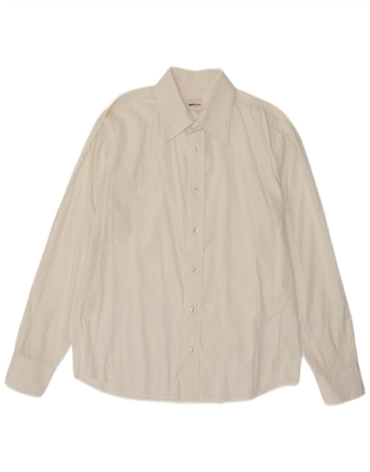 Chemise Homme Gas XL Coton Blanc