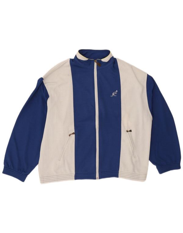 AUSTRALIAN L'ALPINA Veste de survêtement pour homme IT 50 Bleu moyen Colourblock