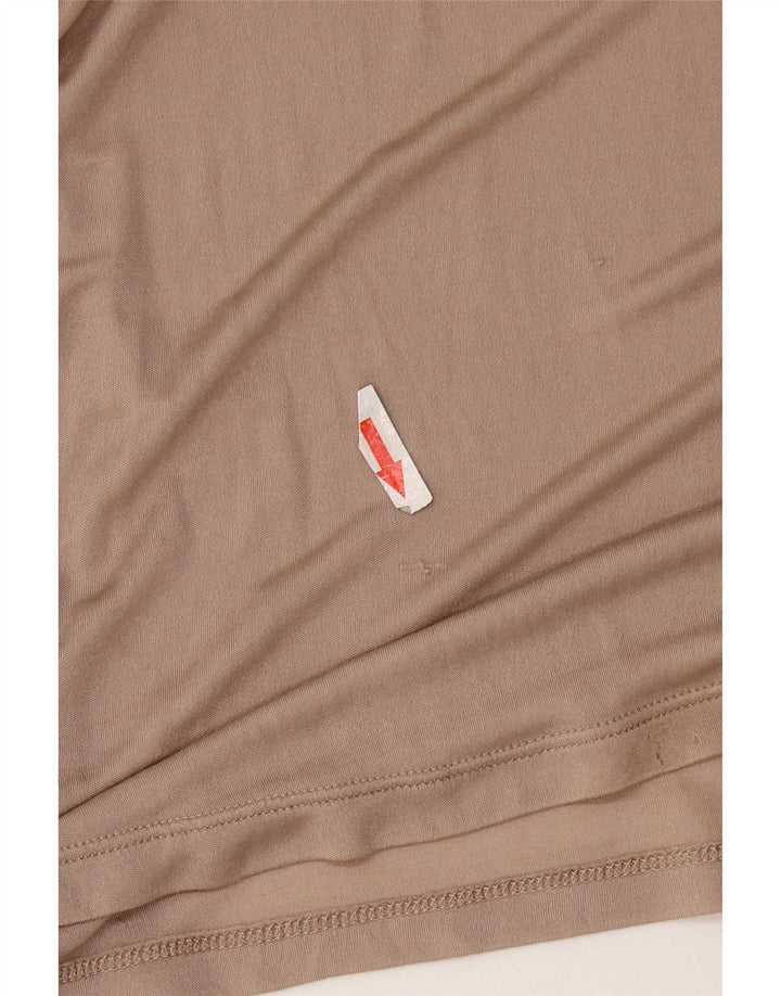 Max & Co. Polo à manches longues pour femme UK 12 Beige moyen