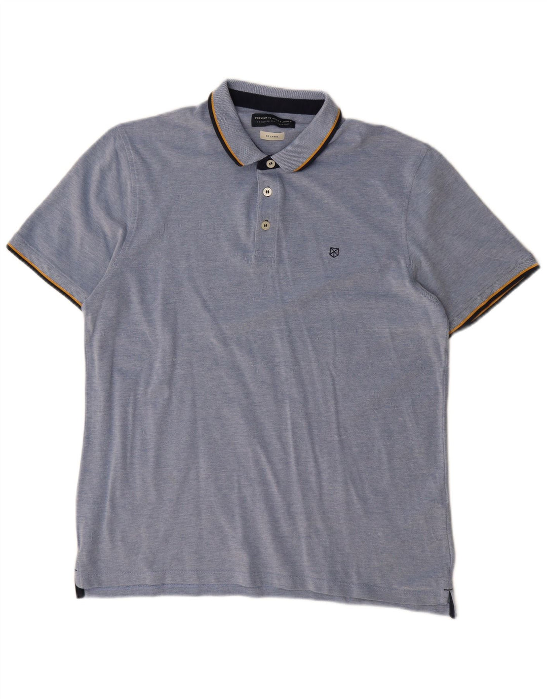 Jack & Jones Polo Homme 2XL Bleu Coton