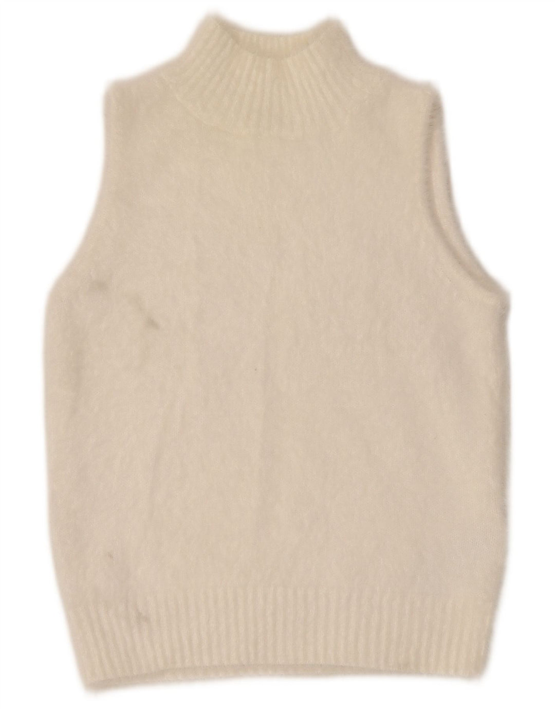 Guess Débardeur Femme UK 12 Medium Blanc Polyamide