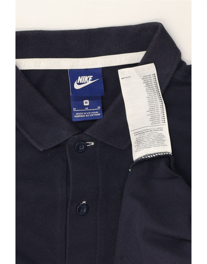 Polo Nike Homme Bleu Marine Moyen Coton