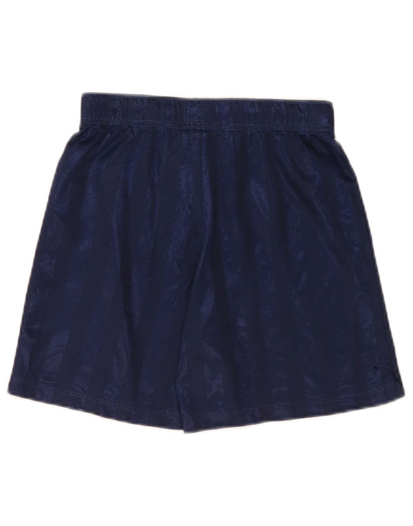Nike Short de sport Dri Fit pour garçon 10-11 ans Bleu marine moyen rayé