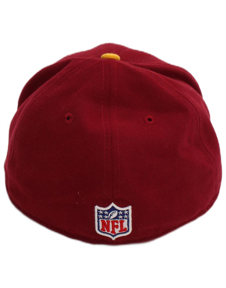 New Era Casquette de baseball graphique pour homme en polyester color block bordeaux moyen