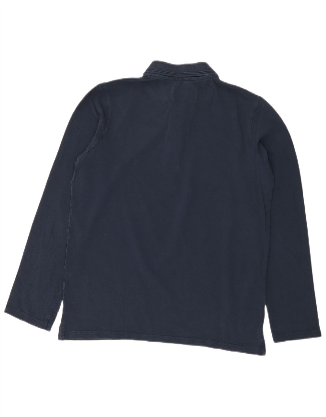 Carrera Polo Regular à Manches Longues Homme Bleu Marine Moyen Coton