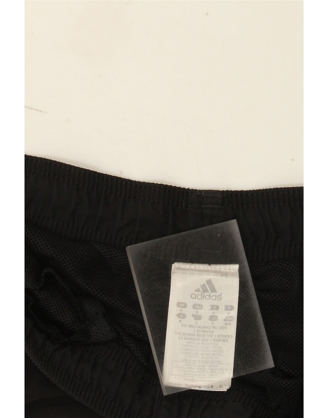 Adidas Short de sport pour homme en polyester noir moyen