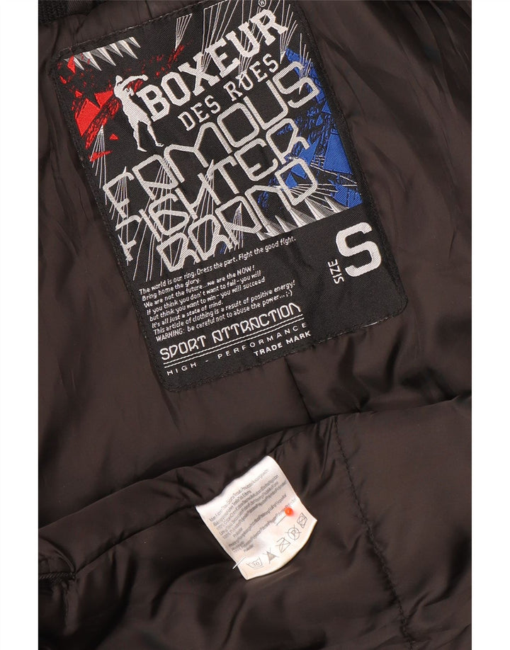 Boxeur Des Rues Veste utilitaire pour homme UK 36 Small Noir Polyester
