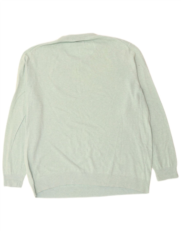 LYLE & SCOTT Pull col rond homme 2XL vert coton